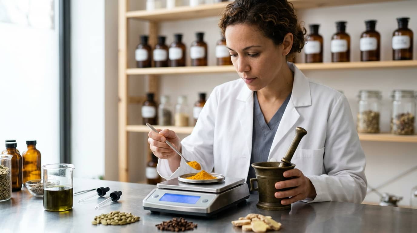 Curso de farmacéutico ayurvédico