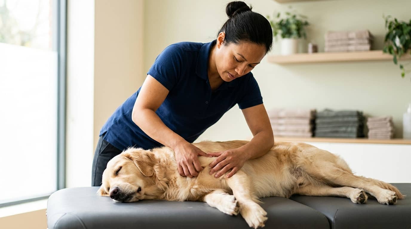 Curso de masaje canino