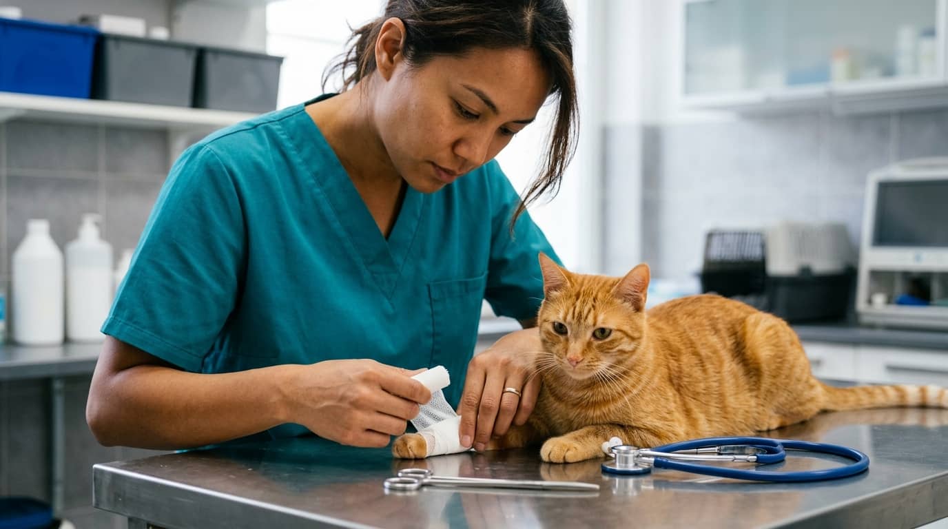 Cat First Aid course