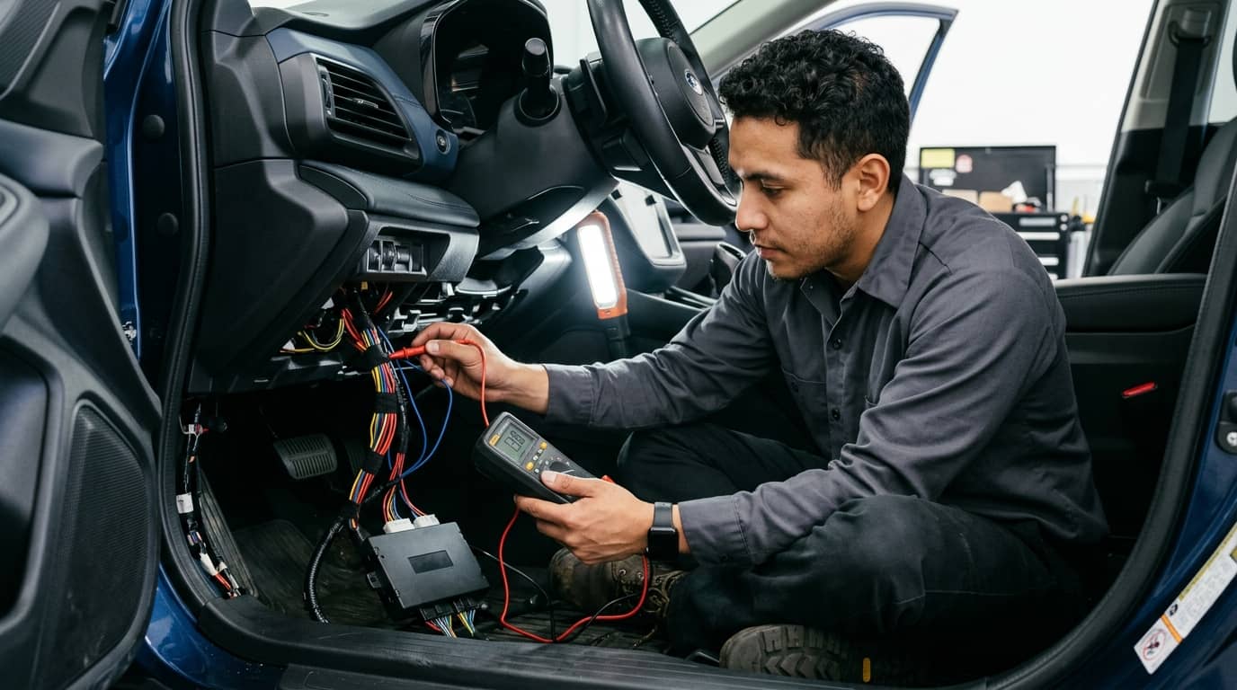 Curso de Técnico de Acessórios de Segurança Automóvel