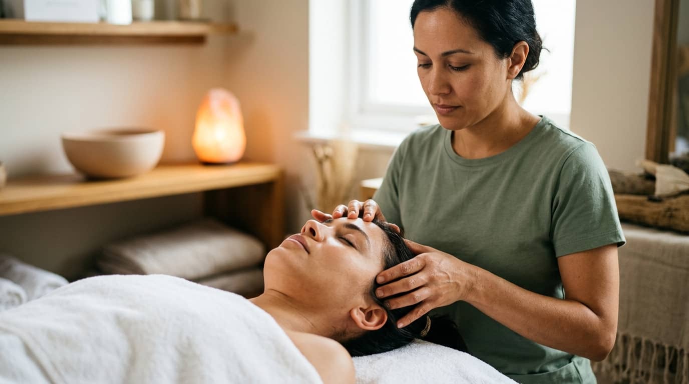 Energy Head Massage Course