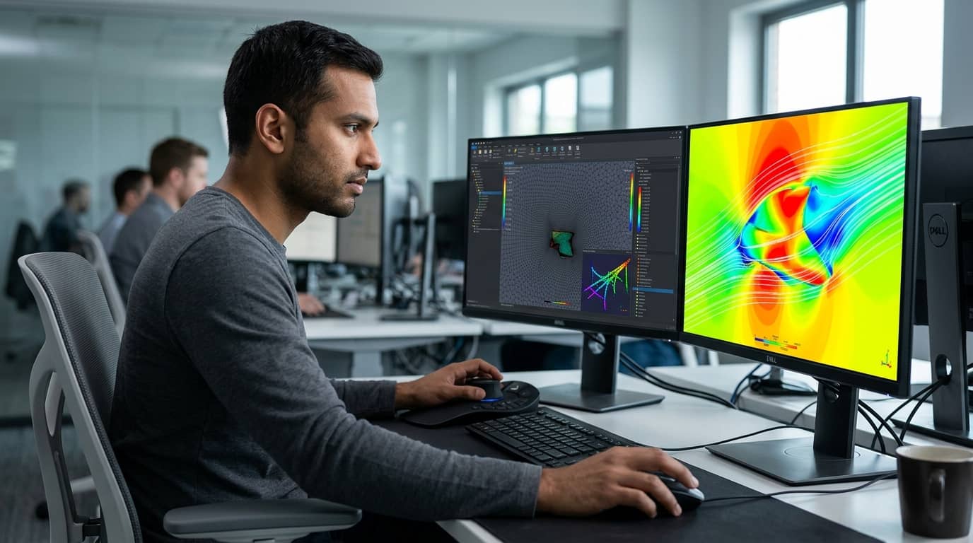 Curso de dinámica de fluidos computacional (CFD)