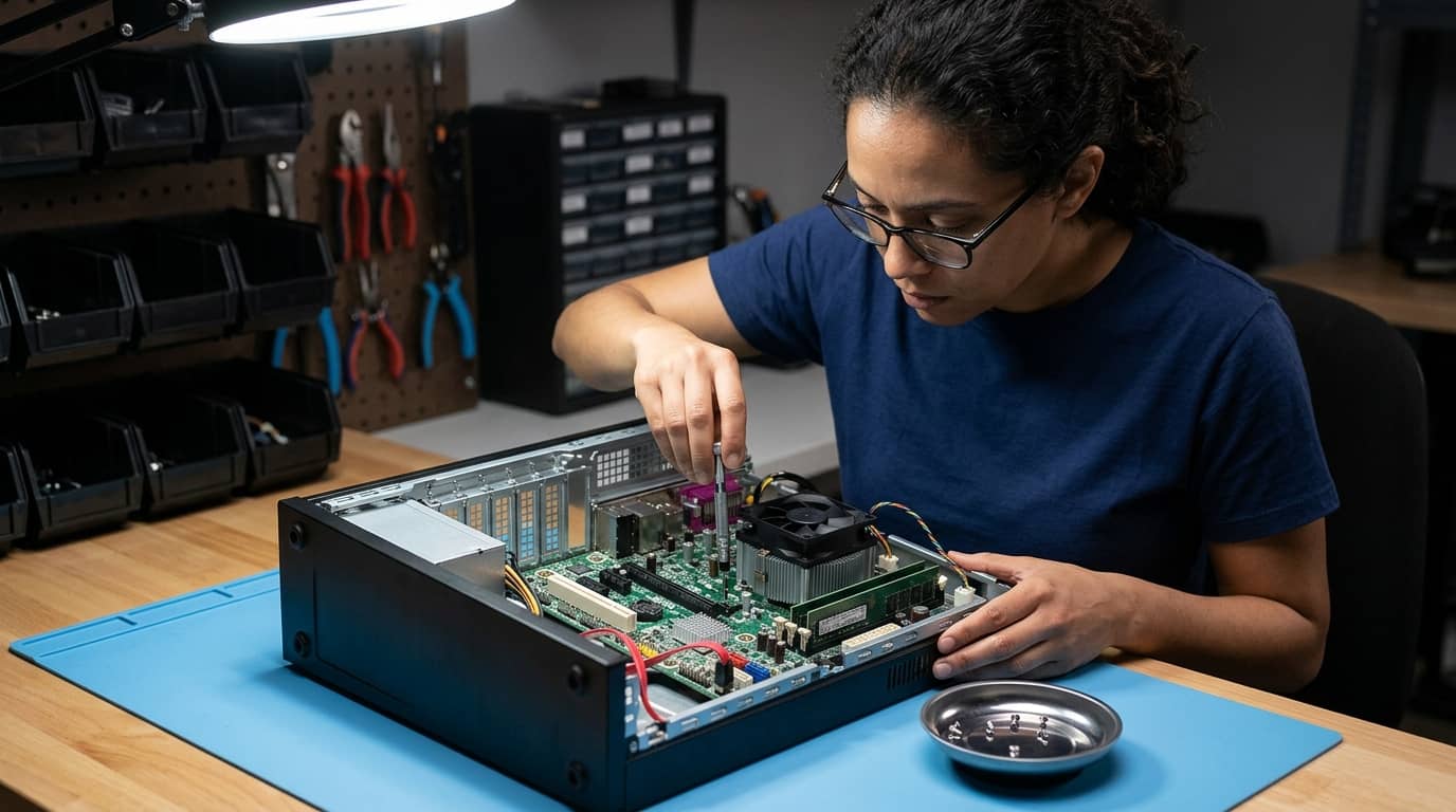Curso de reparación de computadoras