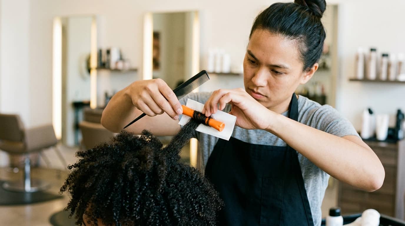 Curso de permanente afro