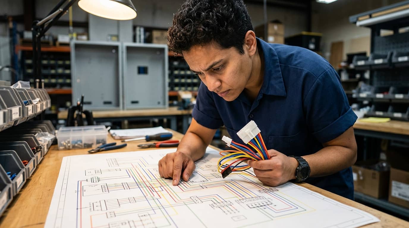 Entrenamiento en Diagramas de Arneses de Cables