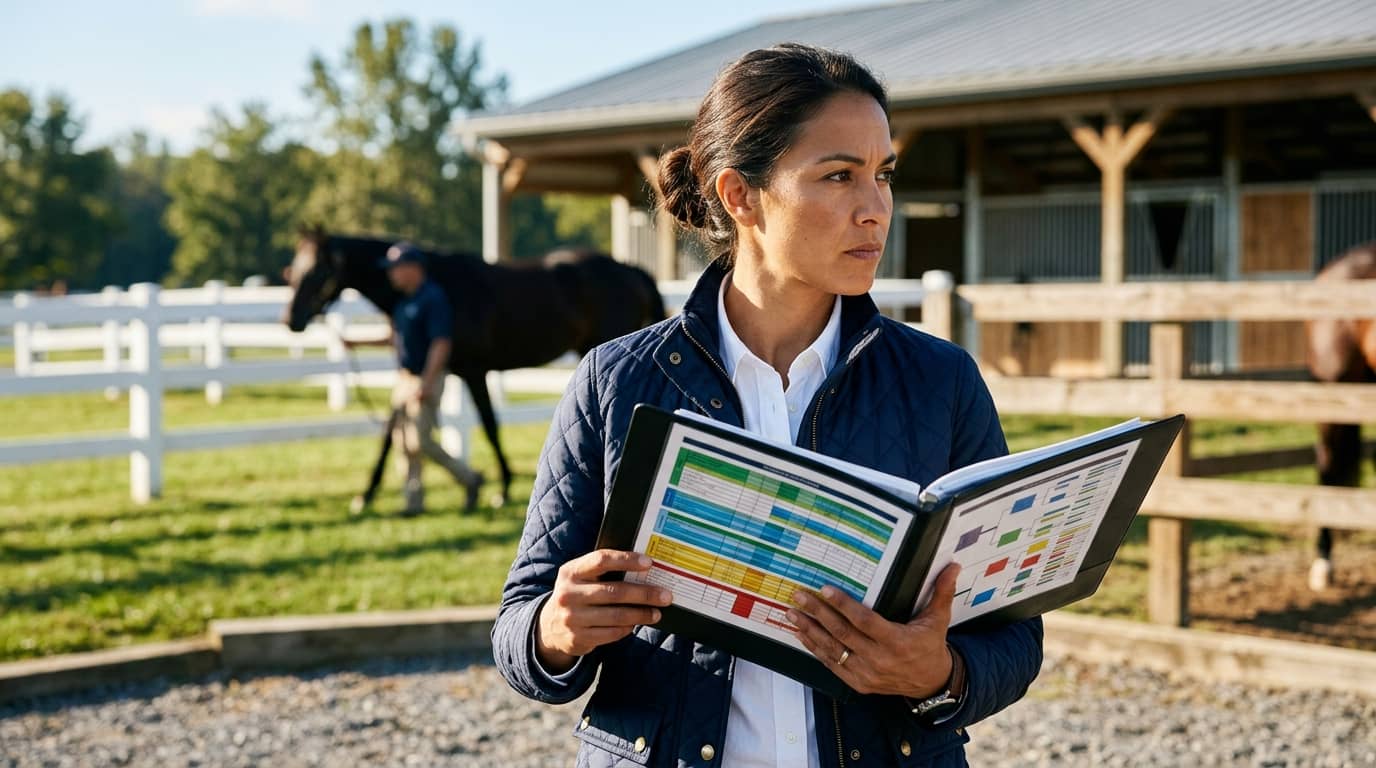 Curso de gestión de caballos de carreras y cría