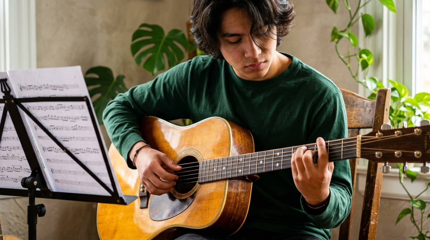 Curso de guitarra acústica para principiantes