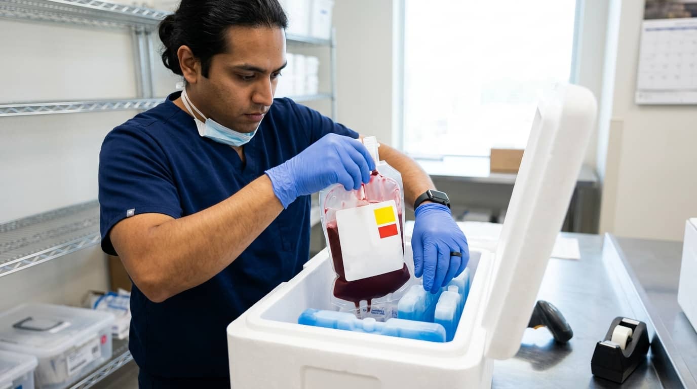 Blood Transport Training