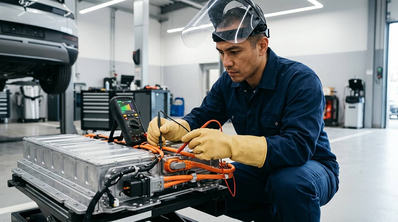 Entrenamiento en Mantenimiento de Vehículos Eléctricos