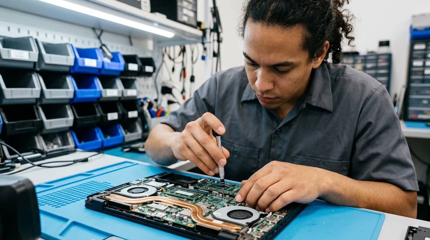 Curso de técnico en reparación de portátiles