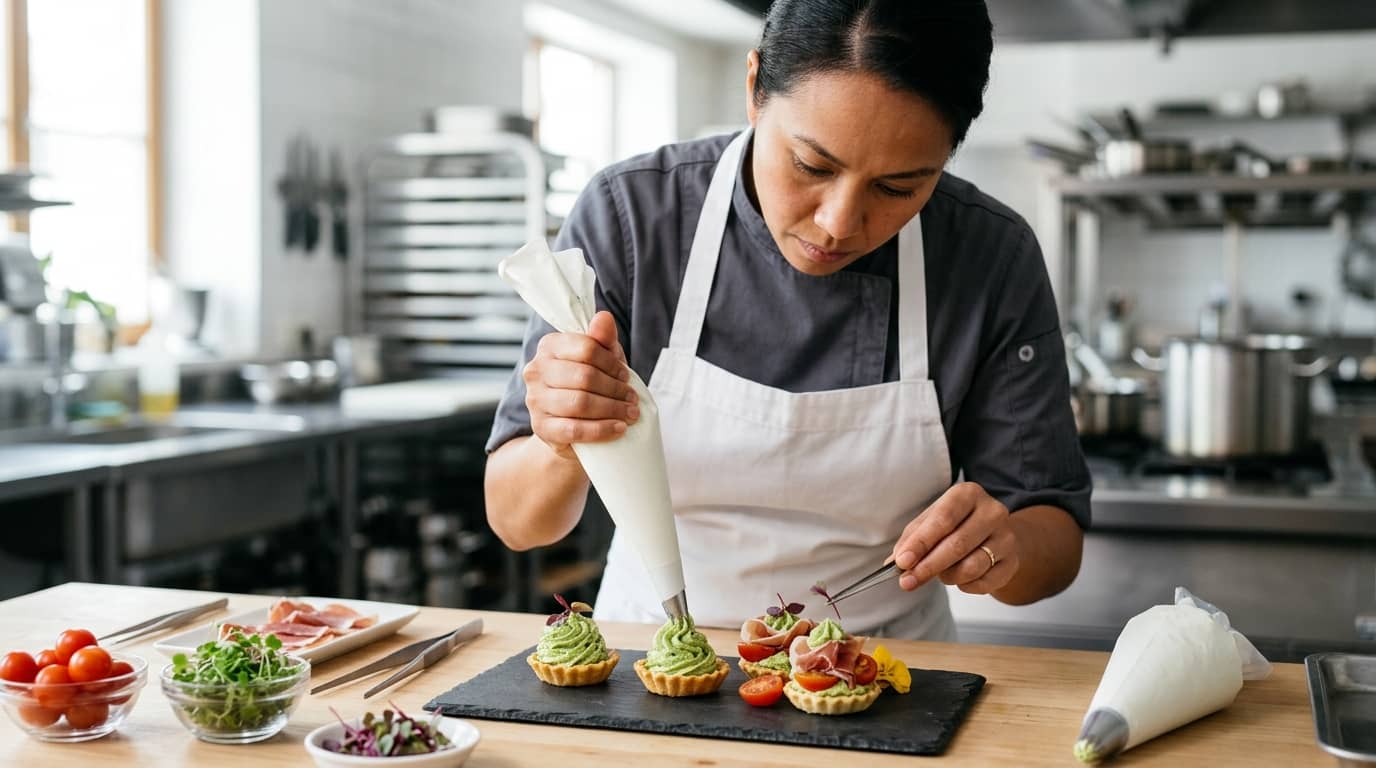 Curso de aperitivos y finger food