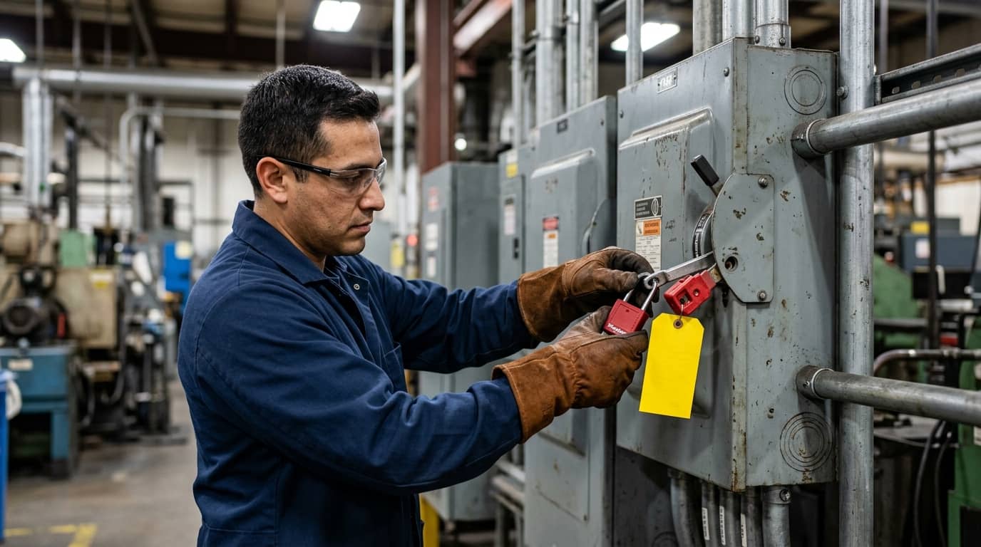 Entrenamiento en Bloqueo y Etiquetado Eléctrico