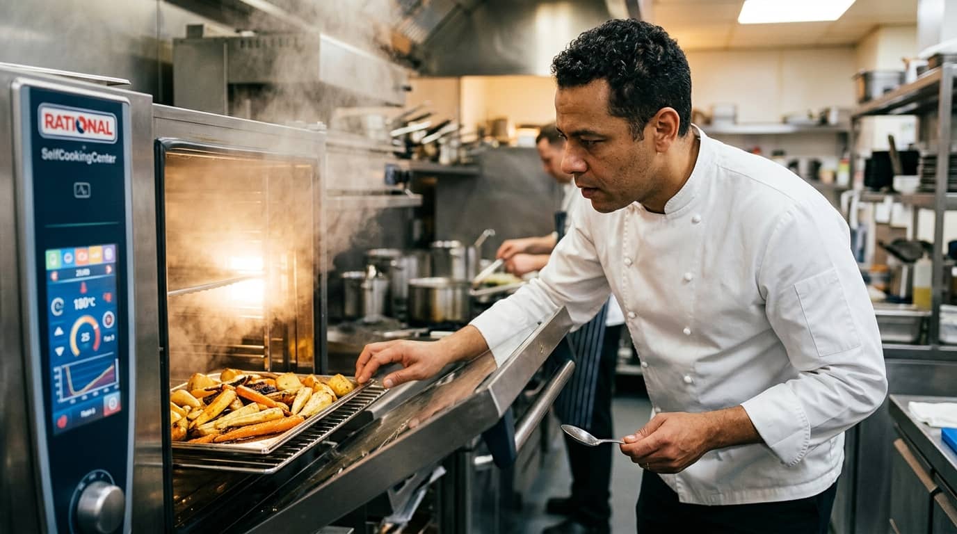Curso de cocina con horno combinado