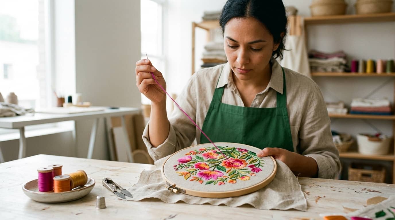 Art Embroidery Training