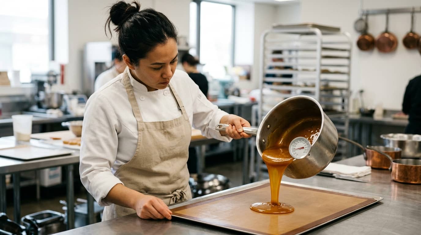 Curso de caramelos toffee