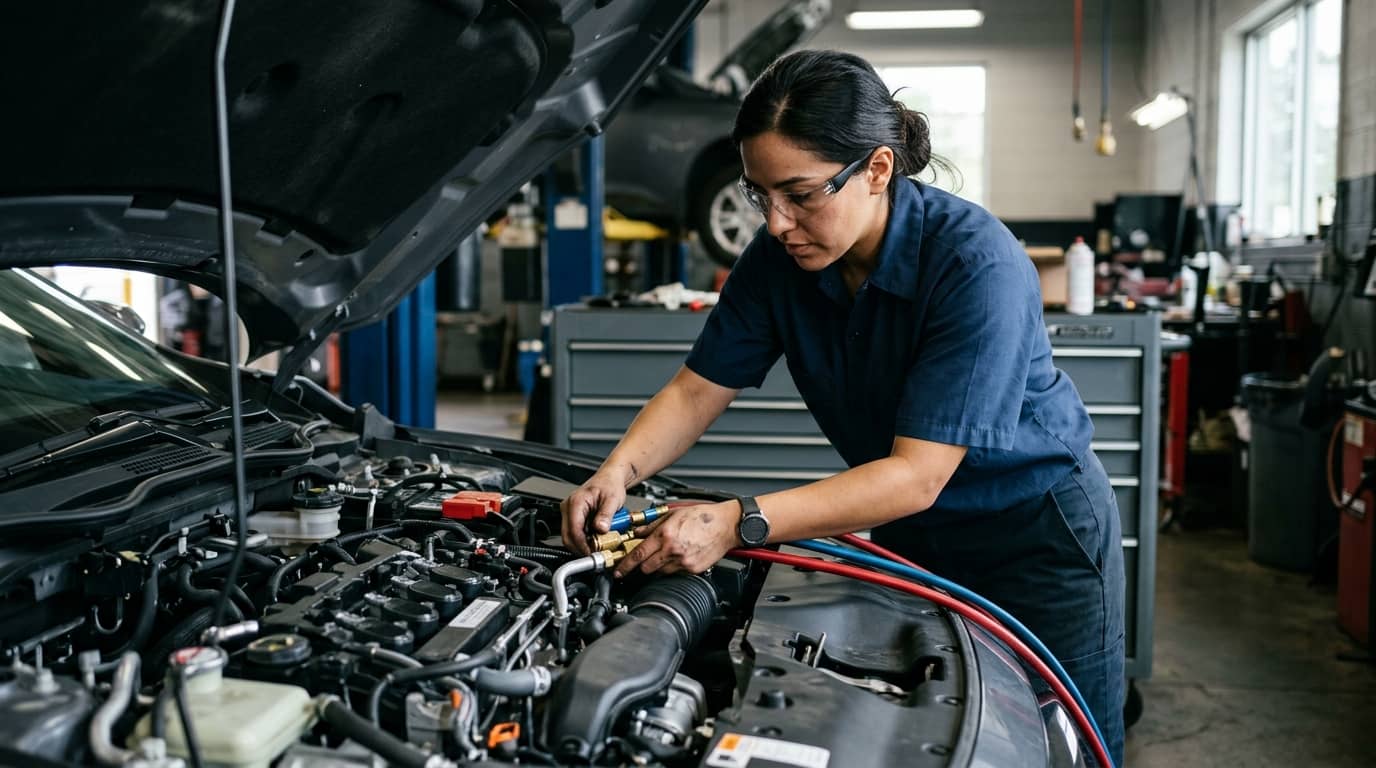 Curso de Técnico en Aire Acondicionado Automotriz