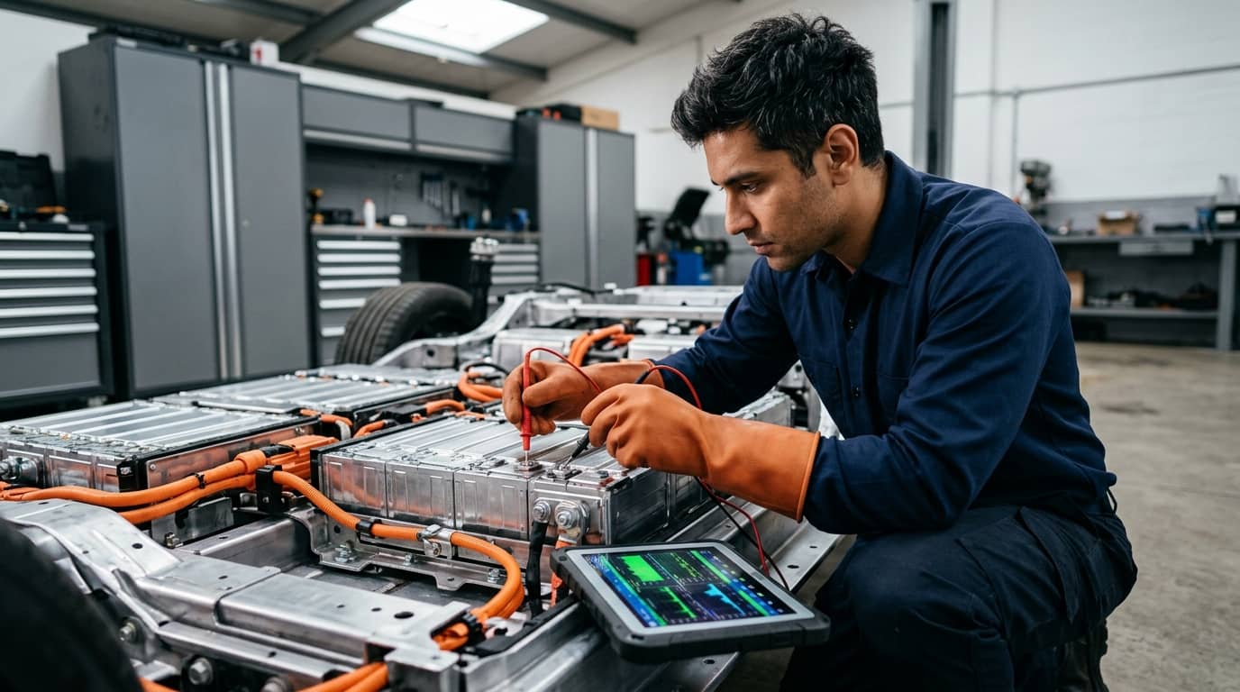 Curso de Mecánico de Vehículos Eléctricos