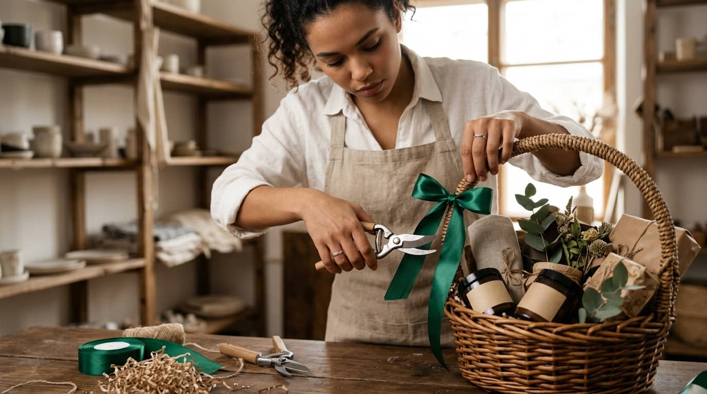 Curso de arreglos florales en cestas