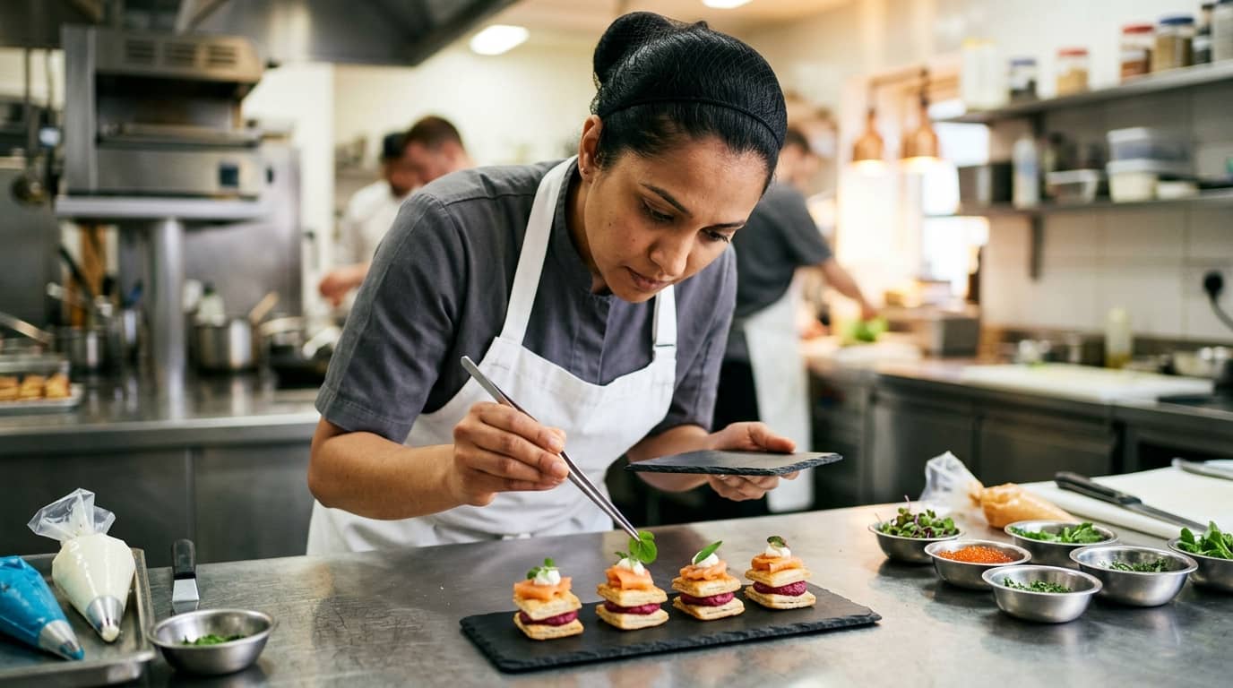 Curso de canapés y aperitivos