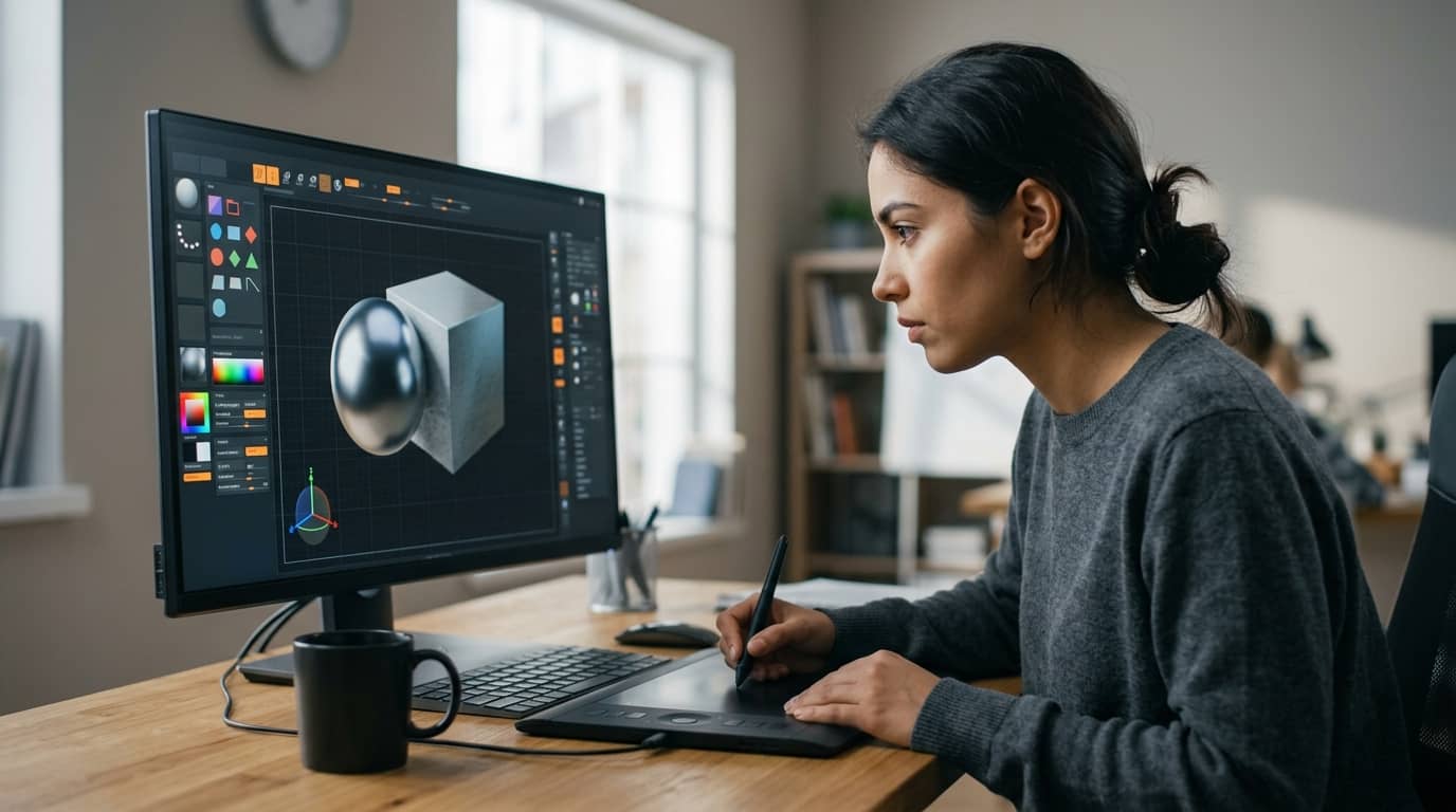 3D Photoshop Course