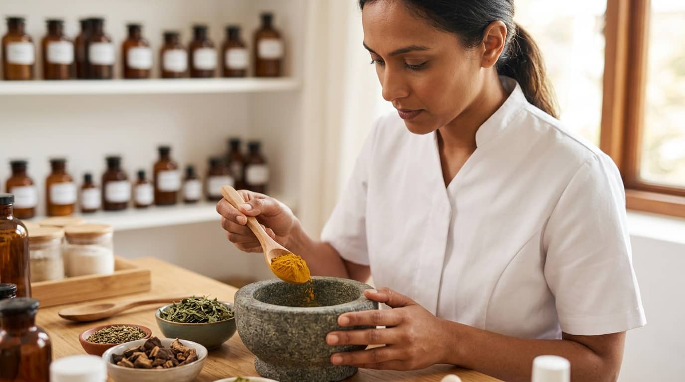 Curso de medicinas tradicionales de la India (AYUSH) para médicos