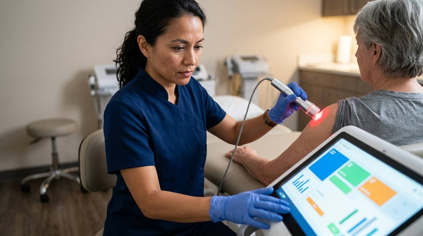 Curso de terapia láser para dolor crónico