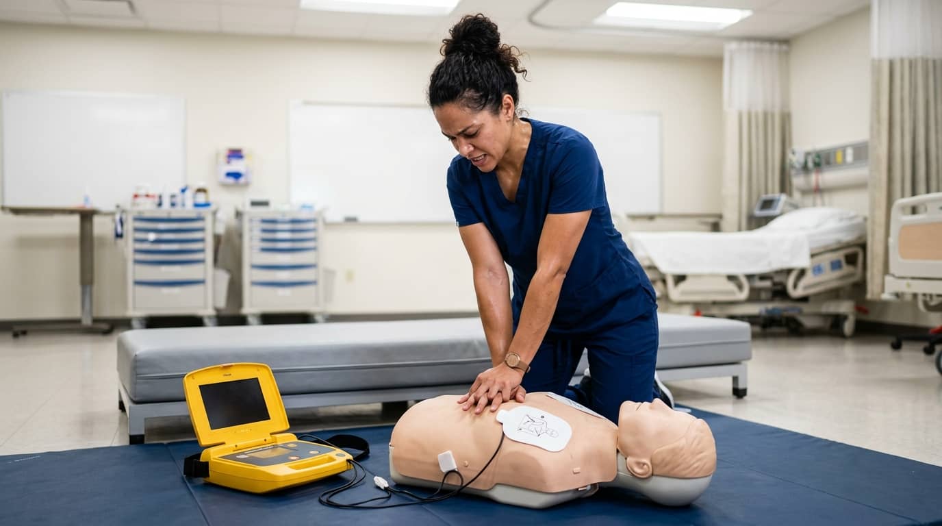 Curso de soporte vital básico (SVB) para personal sanitario