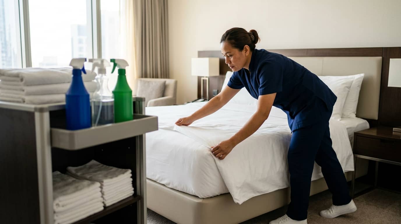 Hotel Housekeeper Training