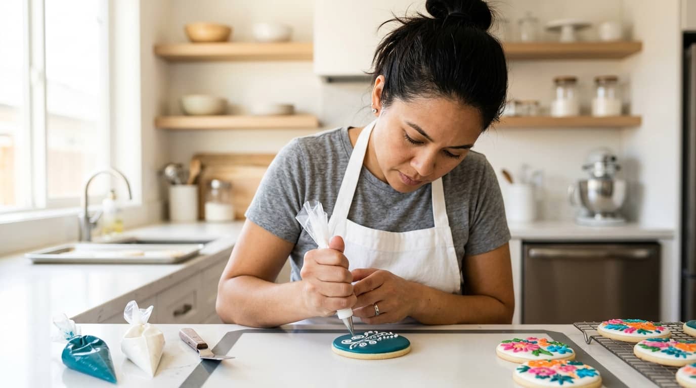Curso de galletas decoradas con glasa real