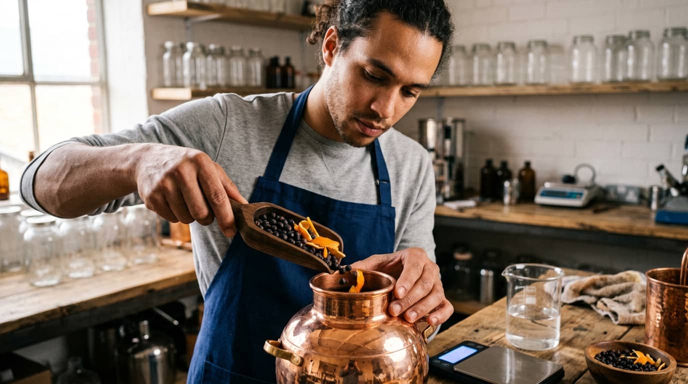 Curso de Fabricação Caseira de Gin