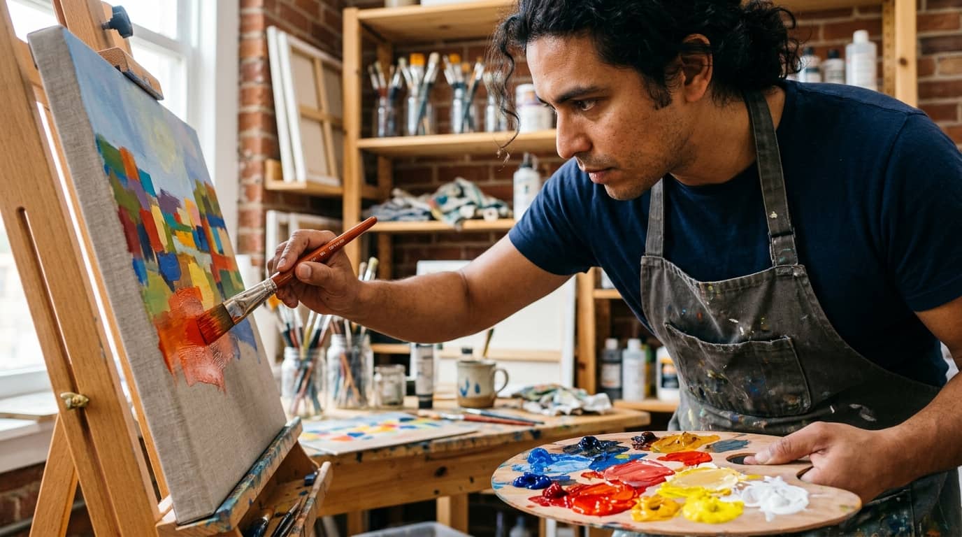Acrylic Canvas Painting Course