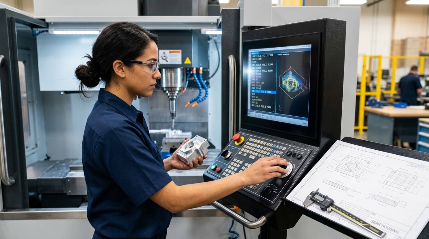 Curso de programación de CNC