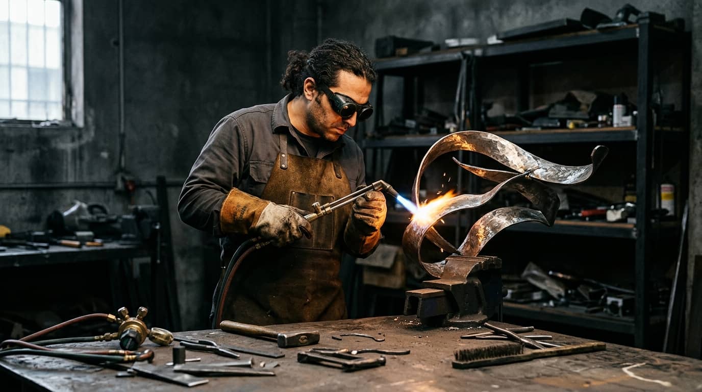 Curso de soldadura creativa y artística