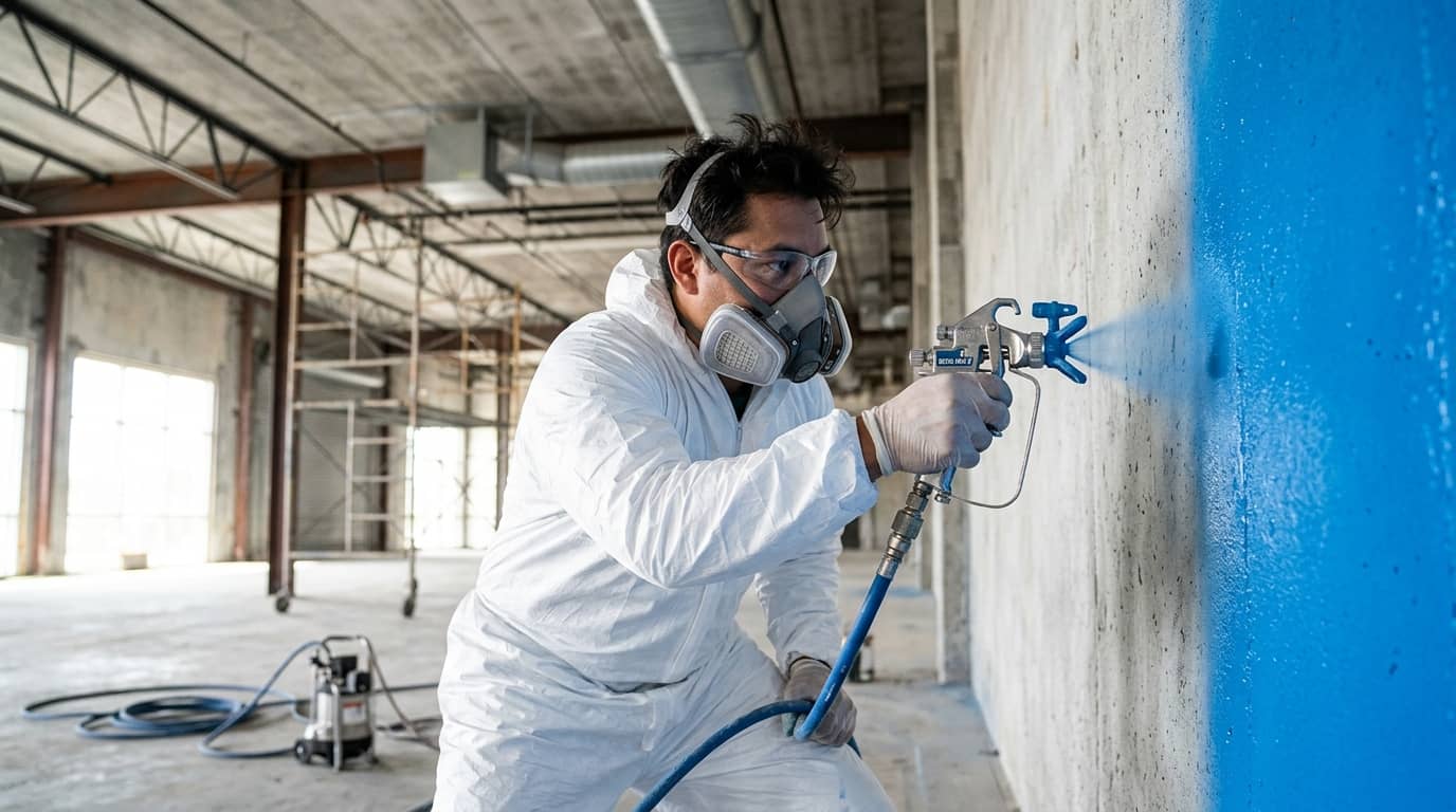 Curso de pintura de edificios comerciales