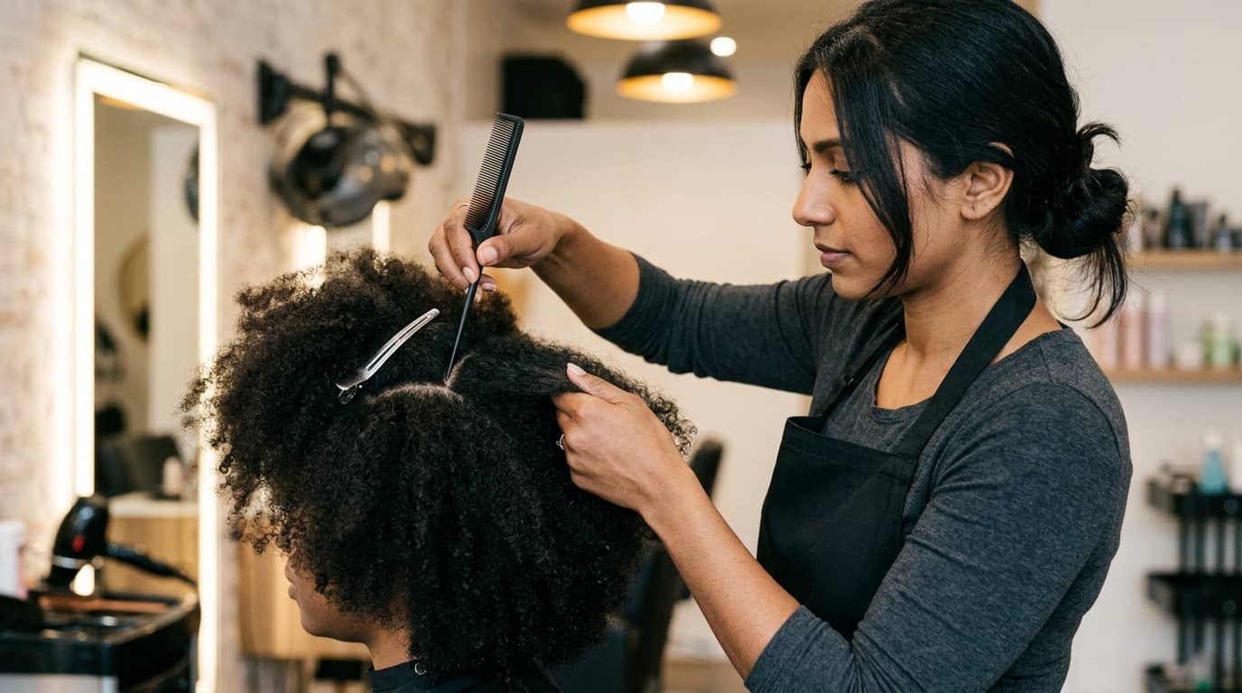 Curso de peluquería afro