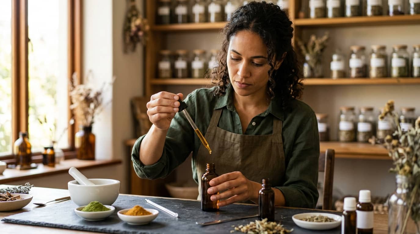 Curso de Fabricação de Produtos Ayurvédicos