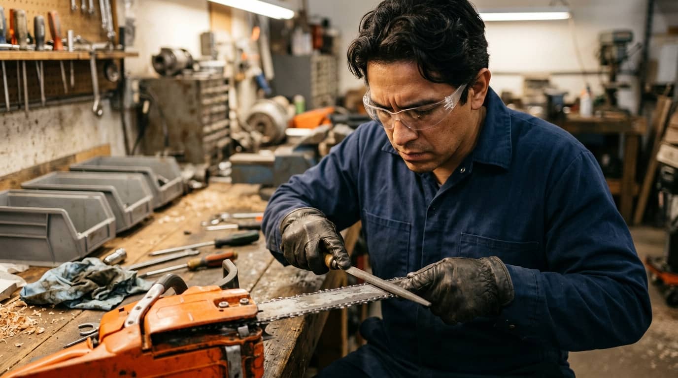 Chainsaw and Brushcutter Maintenance Course