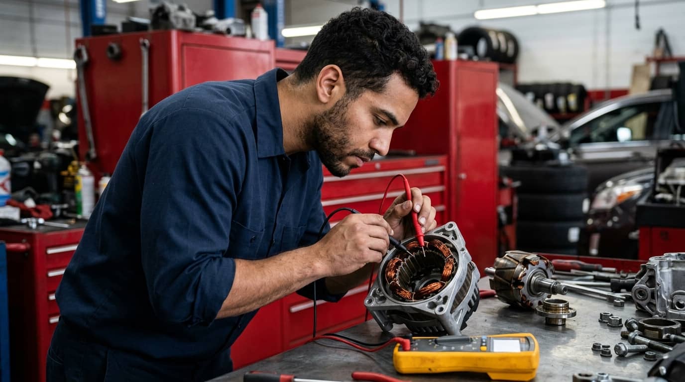 Curso de alternadores y motores de arranque