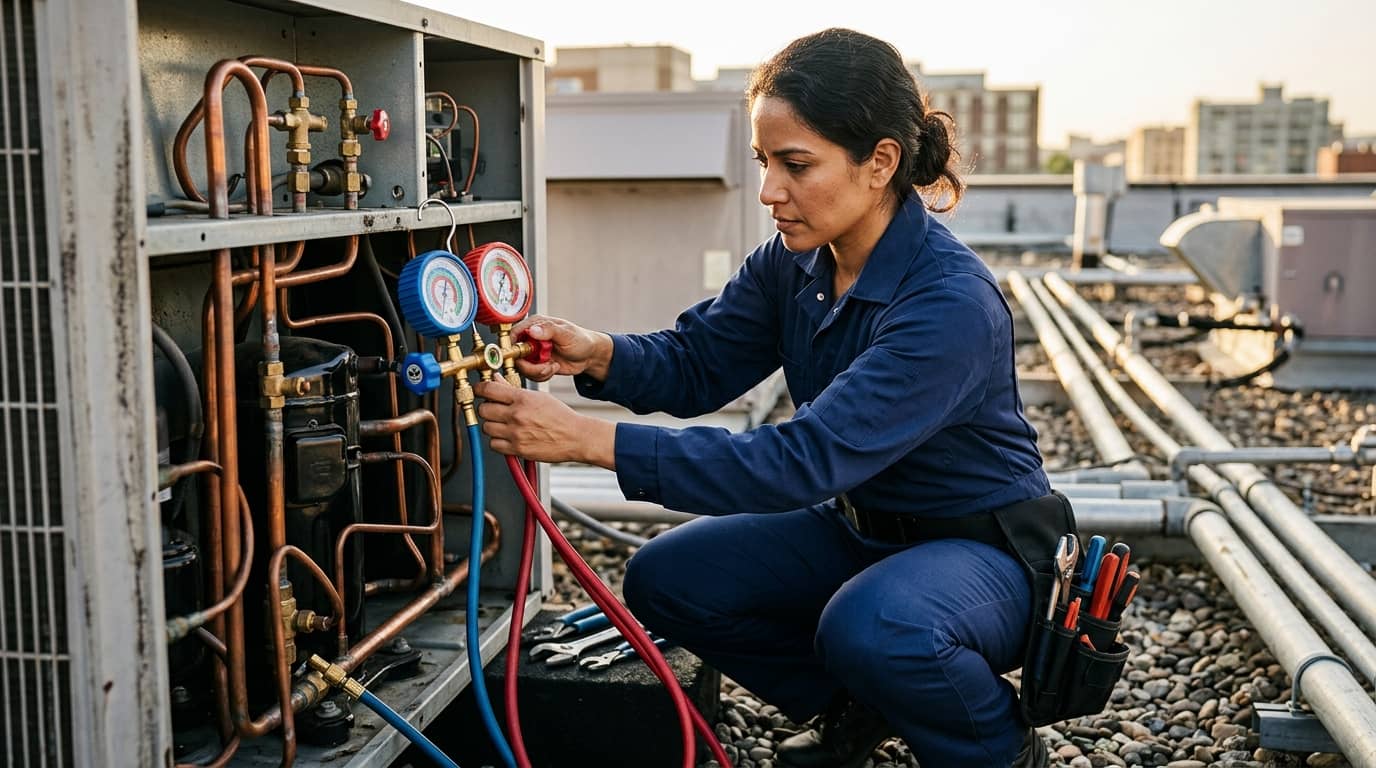 Entrenamiento para Técnicos en Aire Acondicionado y Refrigeración