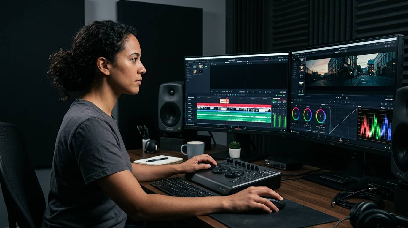 Curso de procesos de montaje y postproducción