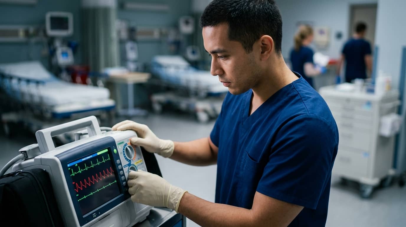 Curso de ACLS (soporte vital cardiovascular avanzado) para enfermería