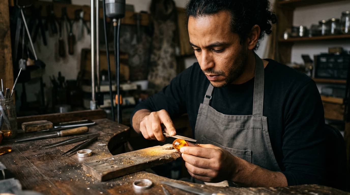 Amber jewelry course