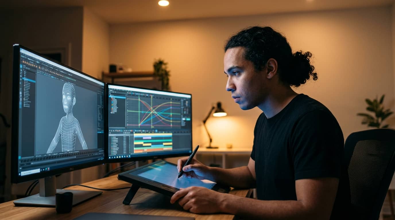 2D 3D Animation Training