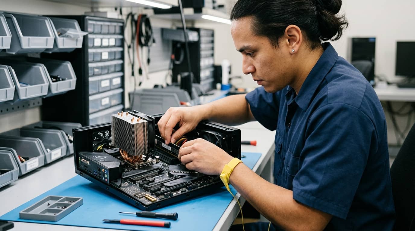 Entrenamiento en Mantenimiento de Computadoras