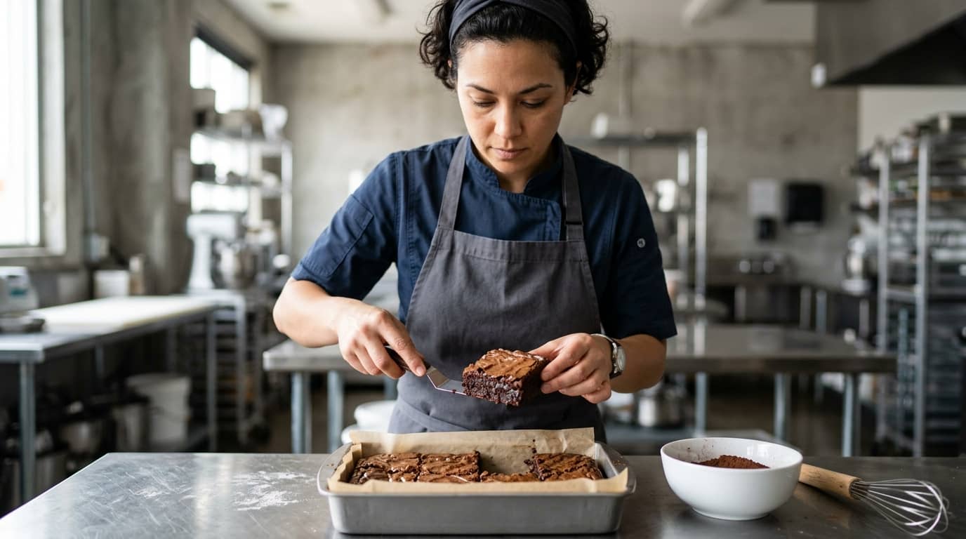 Curso de elaboración de brownies
