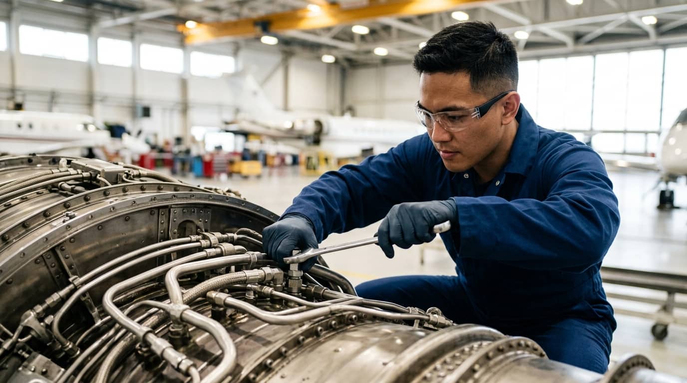 Treinamento de Técnico Aeronáutico