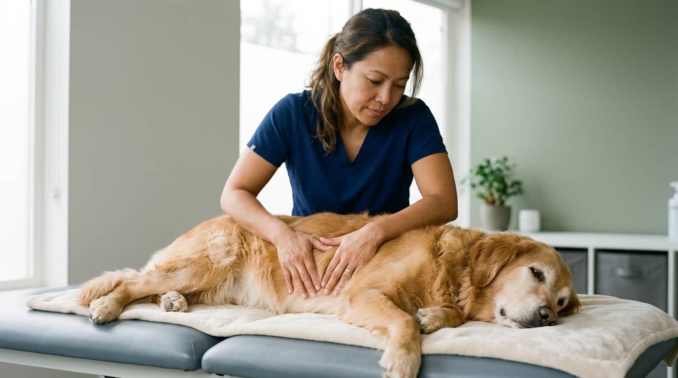 Curso de masaje terapéutico canino