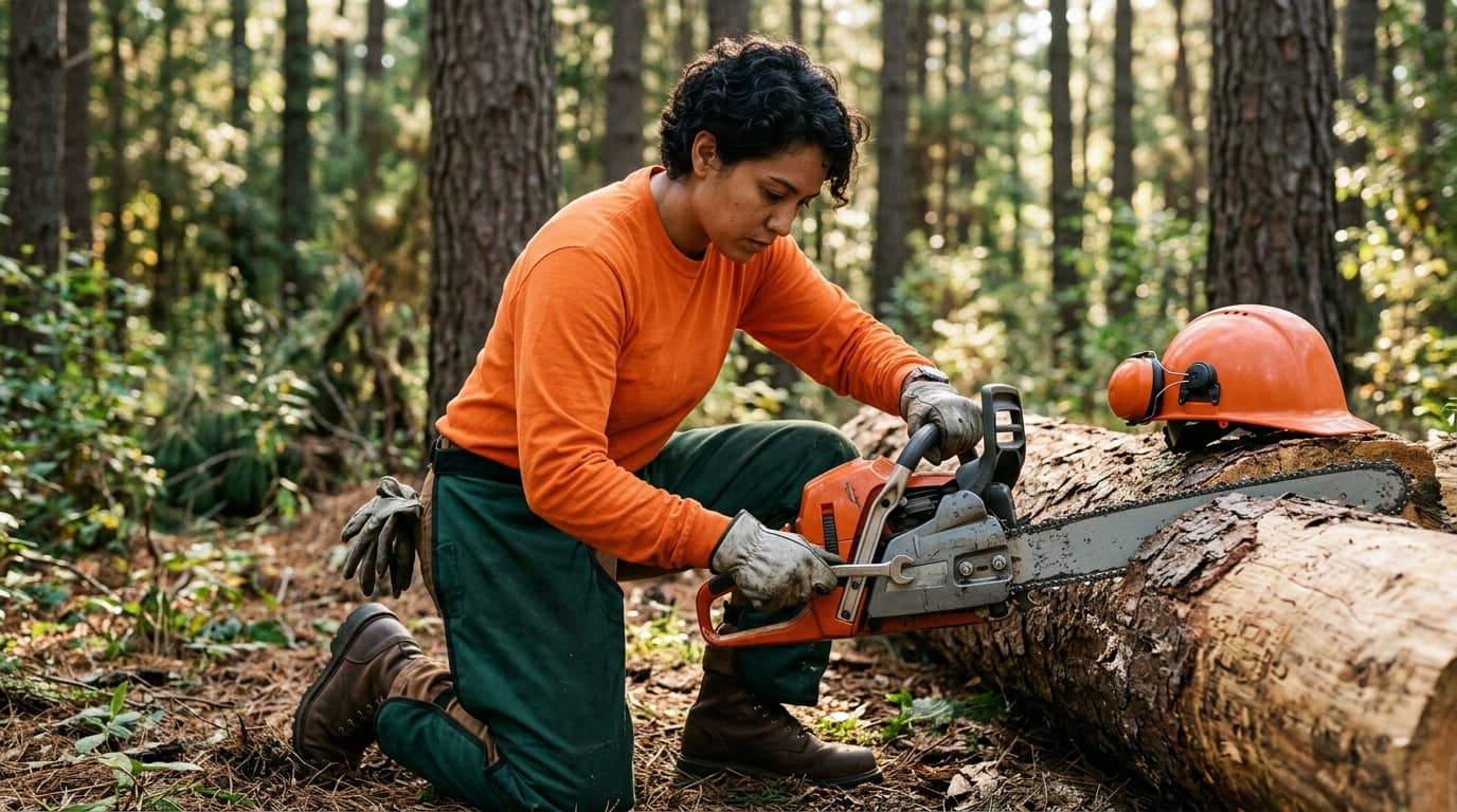 Curso de motosierra y desbrozadora