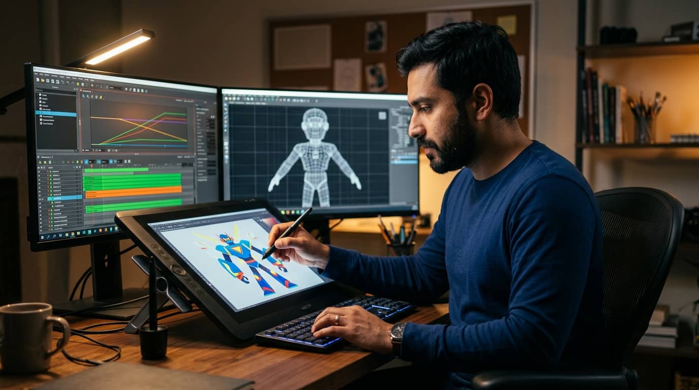 Curso de Animador 2D e 3D
