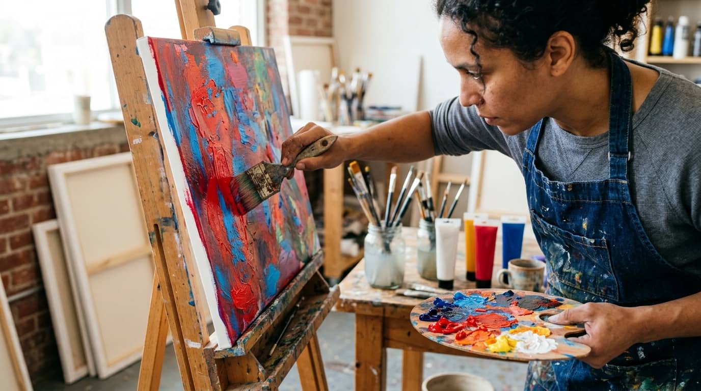 Beginner Acrylic Painting Course